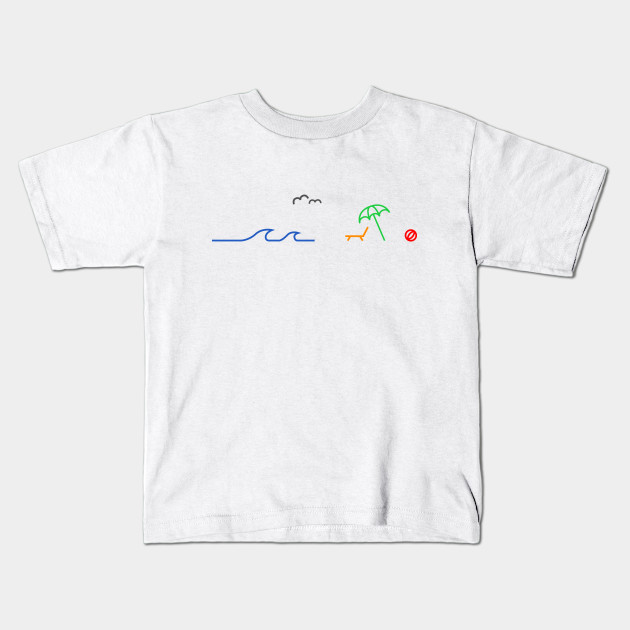 Summer Beach Scene